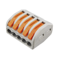 Conector Compacto para 1 Cable de Entrada 4 Cables de Salida / Cables Compatibles 12AWG-28AWG