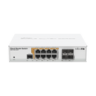 Switch PoE Administrable L3 / 8 Puertos Gigabit RJ45 / PoE 802.3af/at y Pasivo / 4 Puertos SFP 1 Gbps / 160 W / 12 Puertos Independientes