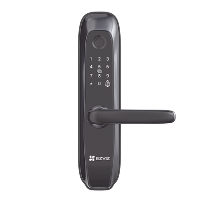 Cerradura Inteligente / Protocolo Zigbee  / Códigos Temporales Para Visitantes / Lectura de Huella / Lectura de Tag / Contraseña /  Botón para Timbrar / Alarma Anti-intrusión / Uso en Interior / In
