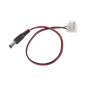 Cable de Alimentación con Conector Macho a Bloque de Terminal Atornillable / Calibre 18 AWG / Longitud 28.5 cm (11.22 Pulgadas) / Ideal para Alimentación de Cámaras