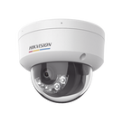 [Dual Light + ColorVu] Domo IP 2 Megapixel / Lente 2.8 mm / 30 mts IR + 30 mts Luz Blanca / Micrófono Integrado / ACUSENSE Lite / Exterior IP67 / IK08 / dWDR / PoE / Micro SD
