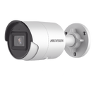 Bala IP 4 Megapixel / Lente 2.8 mm / 40 mts IR EXIR / Exterior IP67 / WDR 120 dB / PoE / Micrófono Integrado / ACUSENSE (Evita Falsas Alarmas) / Metal  / MicroSD / ONVIF / ACUSEARCH