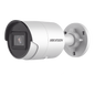 Bala IP 4 Megapixel / Lente 2.8 mm / 40 mts IR EXIR / Exterior IP67 / WDR 120 dB / PoE / Micrófono Integrado / ACUSENSE (Evita Falsas Alarmas) / Metal  / MicroSD / ONVIF / ACUSEARCH