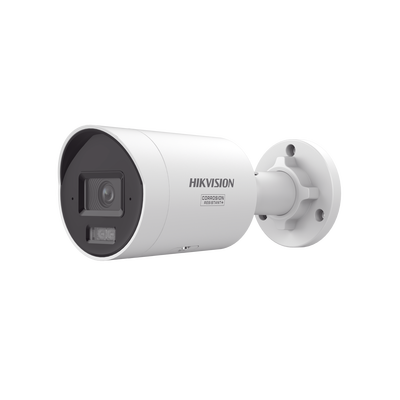 [Dual Light + ColorVu 3.0 + HikAI] Bala IP 6 Megapixel / Lente 2.8 mm / 40 mts IR + Luz Blanca / 2 Microfonos Integrados / Exterior IP67 / Estrobo Luz Blanca / WDR 130 dB / ACUSENSE 3.0 / Metal / N
