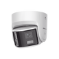 [FlexVu] [PROTECCIÓN ACTIVA] Turret IP Panorámica 4 Megapíxel / 2 Lentes 2.8 mm (180°) / Imagen a Color 24/7 (ColorVu) / PoE / WDR 130° / IP67 / ACUSENSE / Luz Estroboscópica y Alarma Audible / 30