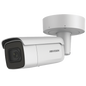 Bala IP 4 Megapixel / 50 mts IR EXIR / Exterior IP67 / IK10 / WDR 120 dB / PoE + / Audio y Alarmas / Lente Mot. 2.8 a 12 mm / Videoanaliticos Integrados