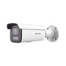 Cámara Bala IP / 4 Megapixel / Lente Motorizado 2.8-12 mm / Dual Light 60 m (196.9 ft) / WDR 120 dB / IP67 / IK10 / PoE+ / Audio Bidireccional