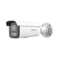 [Dual Light + 2 Micrófonos Integrados]  Bala IP 8 Megapixel (4K) / Lente Motorizado 2.8-12 mm / 60 m Luz Blanca + 60 m IR / AcuSense / Exterior IP67 / IK10 / WDR 120 dB / PoE 802.3at / ONVIF / Alar