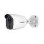Bala FLASH TURBOHD 2 Megapixel (1080p) (LED Blancos Intermitentes) / PIR (Evita Falsas Alarmas) / 2 Megapixel / 20 mts IR EXIR / Lente 2.8 mm / IP67 / Salida de Alarmas