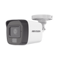 [Dual Light + ColorVu] Bala TURBOHD 2 Megapixel (1080p) / Lente 2.8 mm / 30 mts IR EXIR + 20 mts Luz Blanca / Micrófono Integrado / Gran Angular 101° / Exterior IP67 / 4 Tecnologías