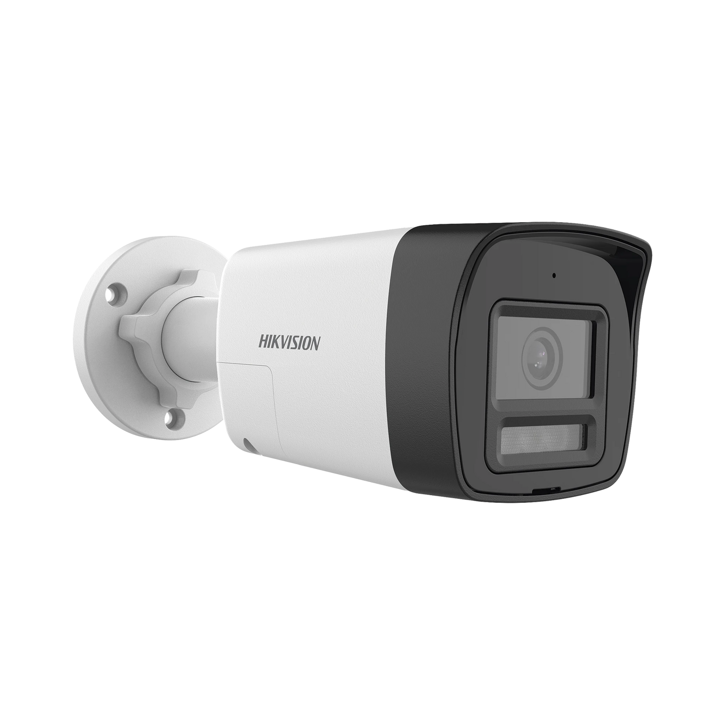 [Audio Bidireccional + Dual Light + ColorVu] Bala TURBOHD 4K (8 Megapixel) / Lente 2.8 mm / 30 mts IR EXIR + 20 mts Luz Blanca / Micrófono y Bocina Integrado / Exterior IP67 / Metal / dWDR