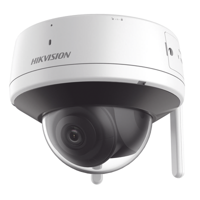 [Stand Alone] Domo IP 4 Megapixel / Lente 2.8 mm / 30 mts IR / Exterior IP66 / Wi-Fi / ACUSENSE Lite / dWDR  / H.265+ / Micrófono y Bocina Interconstruido / Micro SD / Se Conecta Directo a la App d