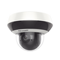 Mini Domo PTZ IP 4 Megapixel / 4X Zoom / H.265+ / 20 mts IR EXIR / WDR / PoE / IK10 /Exterior IP66 / DarkFighter / Micrófono Integrado / Micro SD