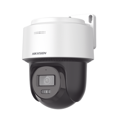 Cámara Domo PT IP / 4 Megapixel / Dual Light 30 m (98.4 ft) / Autoseguimiento Humanos / PoE+ / IP66 / Audio Bidireccional / MicroSD 512 GB