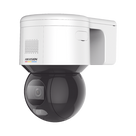 Cámara Domo PT IP / 4 Megapixel / Imagen Color 24/7 / Luz Blanca 30 m (98.4 ft) / Lente 4 mm / Audio Bidireccional / IP66 / PoE+