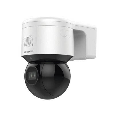 Domo PTZ IP 4 Megapixel / 4X Zoom Óptico / 50 mts IR EXIR / ACUSENSE / Luz Estroboscópica / Sirena Integrada / WDR 120 dB / PoE+ / IP66 / Ultra Baja Iluminación / Micrófono y Bocina Interconstruido