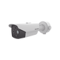 Cámara Bala IP Térmica y Óptica Biespectral / Análisis de Video (VCA) para Protección Perimetral / Medición de Temperatura -20°C a 150°C / Teleobjetivo Térmico 9.7mm / Térmica 256 x 192