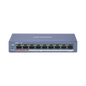 Switch PoE+ / No Administrable / 8 Puertos 10/100 Mbps PoE+ / 1 Puerto 100 Mbps Uplink / PoE hasta 250 metros / 60 W
