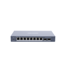 Switch Administrable PoE+ / 8 Puertos Gigabit / 2 SFP / Extensión 300 m (984.3 ft) / 110 W / Gestión en la Nube