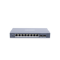Switch Gigabit PoE+ / Administrable / 8 Puertos Gigabit PoE+ / 2 Puertos SFP / Configuración Nube Hik-Partner Pro / Modo Extendido hasta 300 Metros / 110 W