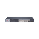 Switch PoE+ Administrable / 24 Puertos Gigabit / 2 Puertos SFP / PoE Extendido 250 m (820.2 ft) / 370 W / 56 Gbps