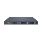 Switch PoE+ Administrable / 48 Puertos Gigabit PoE+ / 2 Puertos Uplink Gigabit / 2 Puertos SFP / 470W / 1U Rack