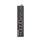 Switch Industrial No Administrable / 3 Puertos Gigabit PoE+ (30 W) + 1 Puerto Gigabit PoE++ (60 W) / 2 Puertos SFP / 65 W Total / Alcance Extendido 300 m (984.3 ft) / -30 °C a 65 °C