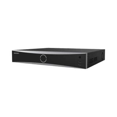 [Acusearch] NVR 12 Megapixel (4K) / 16 canales IP / 16 Puertos PoE+ / AcuSense (Evita Falsas Alarmas) / Reconocimiento Facial / 4 Bahías de Disco Duro / Switch PoE 300 mts  / HDMI en 4K / Alarmas I