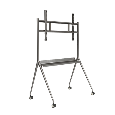 Montaje de Piso Móvil para Pantallas de 86\" y 98\" / Compatible con VESA / Incluye Soporte para Pantalla