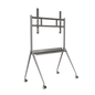 Montaje de Piso Móvil para Pantallas de 86\" y 98\" / Compatible con VESA / Incluye Soporte para Pantalla