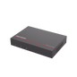 NVR + eSSD / 4 Megapixel / 4 Canales IP / 4 Puertos PoE+ / eSSD de 1 TB / ACUSENSE / Diseño Compacto y Cero Ruido