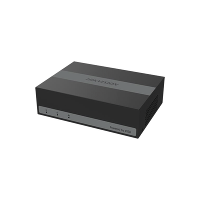 (eDVR) DVR 2 Megapíxel (1080P) Lite / 8 Canales TURBOHD + 2 Canal IP /  Hasta 1 Mes de Grabación / Unidad de Estado Solido Incluido / H.265+ / ACUSENSE Lite (Evita Falsas Alarmas) / Diseño Ultra Co