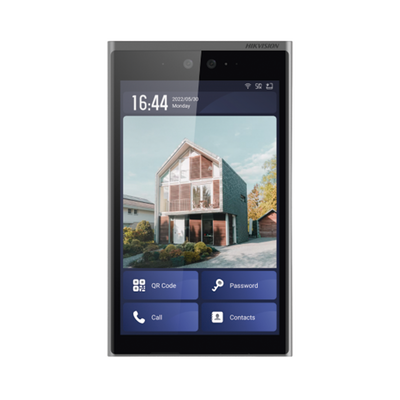 Frente de Calle IP 2 Megapixel (1080p) / Multiapartamento / Pantalla 10.1\" Touch Screen / Reconocimiento Facial / Android / IP65 / IK07 / Soporta Modulo de Botones y Huella (por Separado)