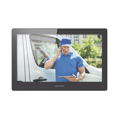 Monitor Touch Screen 10\" para Videoportero IP / Estético / Video en Vivo / WiFi / Apertura Remota / llamada entre monitores / Audio de dos vías / Policarbonato