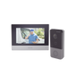 Kit de Videoportero IP Poe Estandar con llamada a App de Smartphone (HikConnect) / Apertura con tarjeta MIFARE / Frente de calle IP65 / Soporta 1 Departamento