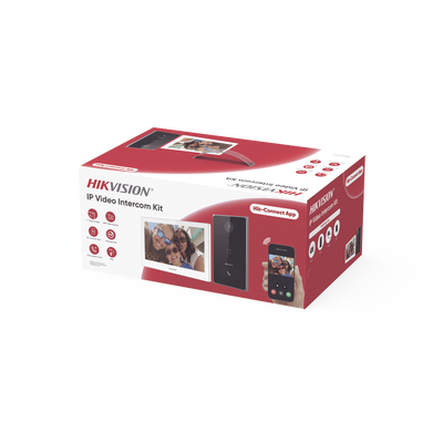 Kit de Videoportero IP / Frente de calle para exterior / 2MP / Lector de Tarjeta MiFARE / Monitor Interior / WiFi / Pantalla de 7\" Touch