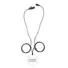 Kit de Vigilancia LOC / 2 Cables / Kevlar Reforzado / PTT Ergonómico / Desconexión Rápida / 5 Libras Resistencia