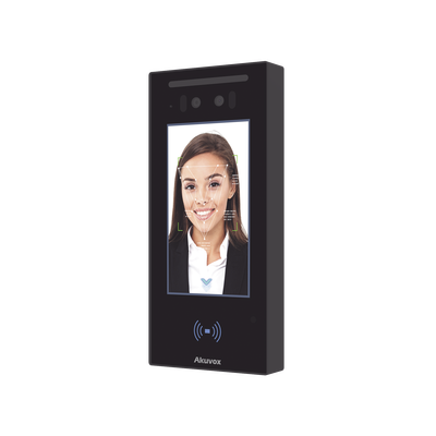 Frente de Calle / Ideal para fraccionamientos / Administración 100% en la Nube / Notificación a APP / Llamada Telefónica / SIP / ONVIF /Reconocimiento Facial / QR y PIN para Visitas desde la APP /