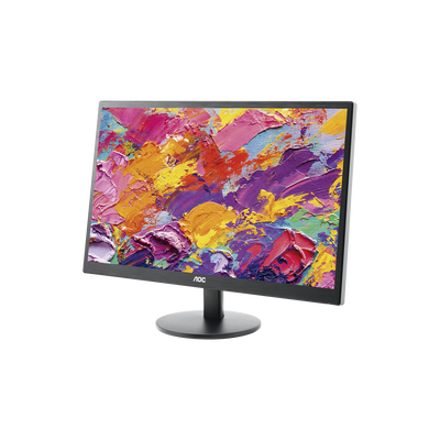 Monitor  LED de 22\", Resolución 1920 x 1080 Pixeles con Entradas de Video HDMI/VGA
