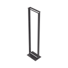 Rack 2 Postes / 19\" EIA-310D / 45 UR / Carga 460 kg / Base L para Piso / Acero al Carbono
