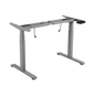 Base de Escritorio Motorizado Profesional / Altura Ajustable 60-125cm / Estructura Estable / Funcionamiento Suave / 3 Preset de Posiciones / Color Gris / Soporta hasta 100Kg de carga