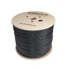 Bobina de Cable Siamés Cat5e CCA + 2 Cables Gruesos (16 AWG) / 305 m (1000 ft) / Exterior / Industrial para Climas Extremos