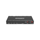 Splitter HDMI / 1x2 Distribución Simultánea / 4K@60Hz 4:4:4 HDR / Extractor de Audio Óptico y Analógico / Down-Scaler 4K a 1080p / 18 Gbps / HDMI 2.0b
