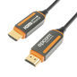 Cable HDMI de Fibra Óptica de 15 Metros (49.21 Pies) | Alta Definición | Versión 2.0 | Alta Velocidad 18Gbps | 4K@60Hz | HDCP 2.2 | Resistente a EMI y RFI
