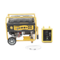 Generador a Gasolina / Planta de Emergencia con Encendido Automático, 6.5KW, 220Vac 2 Fases, Jaula con Ruedas para Fácil Traslado