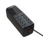Regulador de Voltaje 1000 VA-500 W /  4 Contactos con AVR / 4 Contactos con Supresor de Picos / Protección RJ11