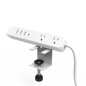 Multicontacto con Montaje para Escritorio / Carga Rápida para 65 W / 2 x Nema 5-15P / 3 x USB-A (5V @3A) / 1 x USB-C (65W)