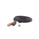 Cable Audio 3.5 mm a 2 RCA / Estéreo / 28 AWG Cobre / Doble Blindaje / 1.83 m (6 ft) / 300V DC
