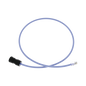 Cable de Conexión en Campo Jack a Plug RJ45, Categoría 6A, CMP (Plenum), 1 Metro (3.28 Pies), Color Azul