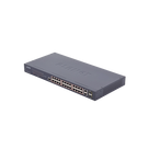 Switch administrable PoE+ / 24 puertos 10/100TX / 2 puertos combo Gigabit TP/SFP / 220W / 6,54 Mpps / 0-50°C / 1,44 x 0,98 x 0,15 pies